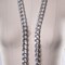 1 Yard 20mm Sleek Silver Heavy Duty Fashion Aluminum Metal Chain Trim for Jewelry Costume and Bag Straps